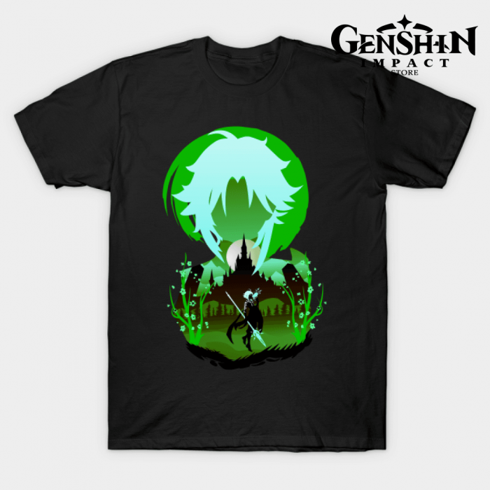 Genshin Xiao T-Shirt Black / S