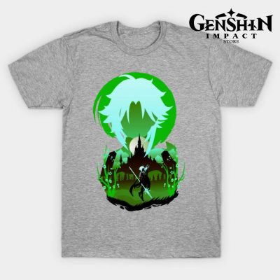 Genshin Xiao T-Shirt Gray / S