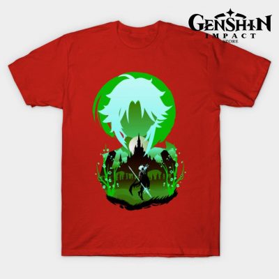 Genshin Xiao T-Shirt Red / S