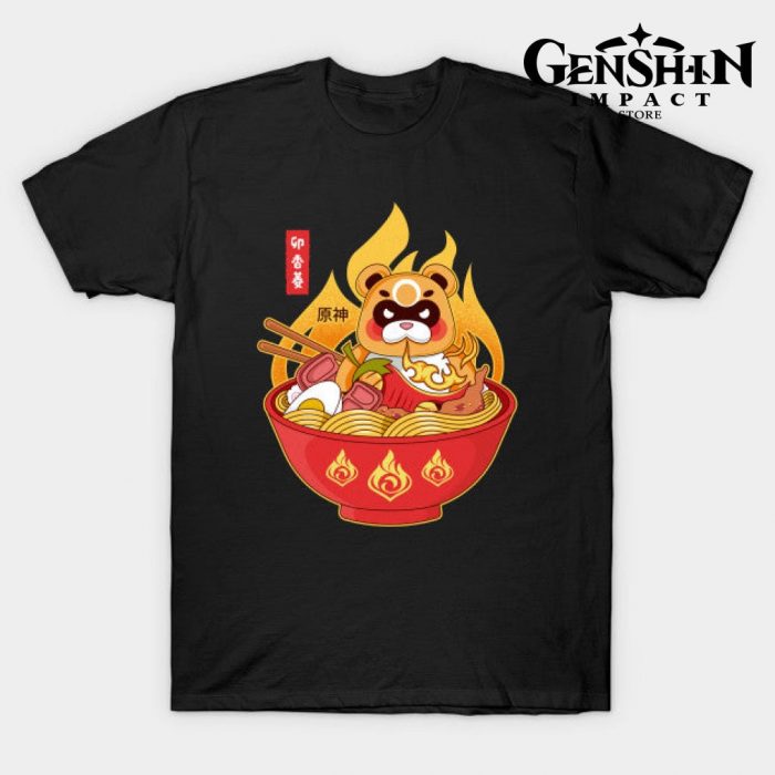 Guoba Spicy Ramen T-Shirt Black / S