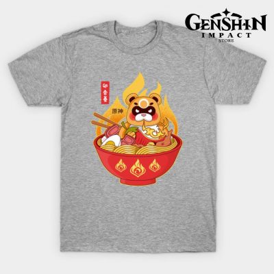 Guoba Spicy Ramen T-Shirt Gray / S