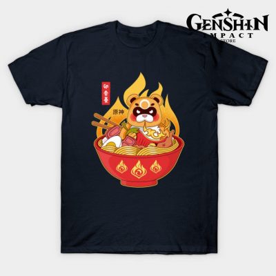 Guoba Spicy Ramen T-Shirt Navy Blue / S