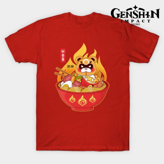 Guoba Spicy Ramen T-Shirt Red / S