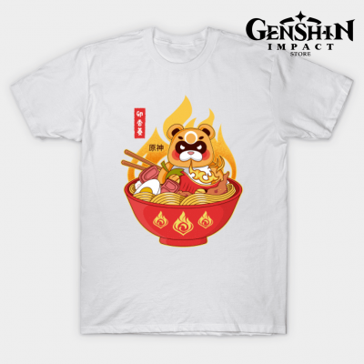 Guoba Spicy Ramen T-Shirt White / S