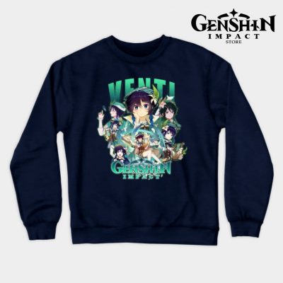 Venti Sweatshirt Navy Blue / S