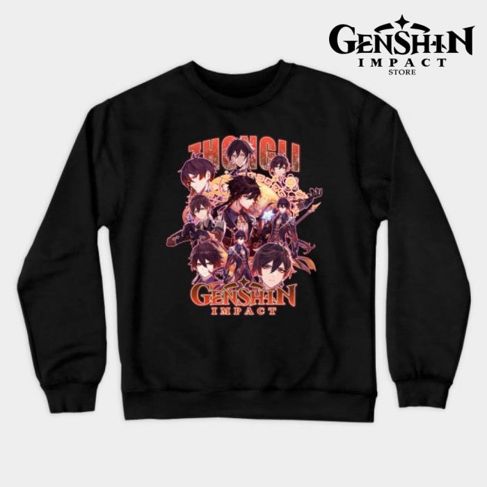 Zhongli Sweatshirt Black / S