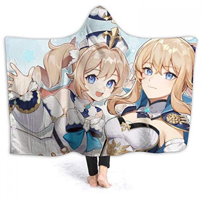 genshin impact hooded blanket 3d print thick blanket for kids teens adu 145 - Genshin Impact Store