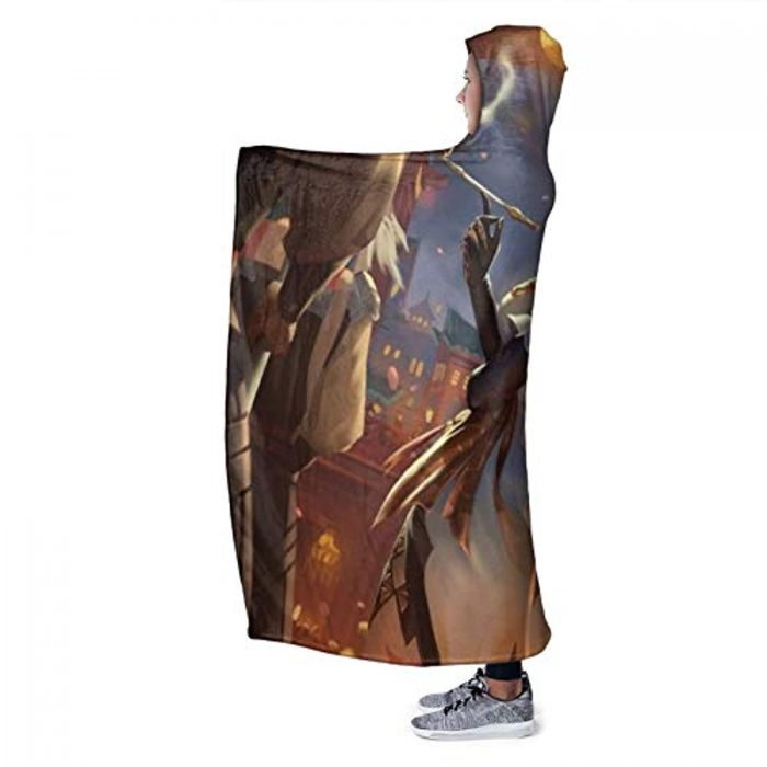 genshin impact hooded blanket 3d print thick blanket for kids teens adul 69 - Genshin Impact Store