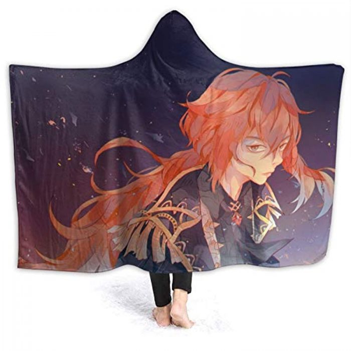 genshin impact hooded blanket cozy thick hooded blanket 24 - Genshin Impact Store