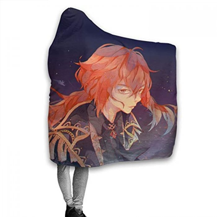 genshin impact hooded blanket cozy thick hooded blanket 28 - Genshin Impact Store