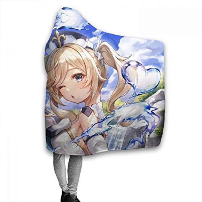 genshin impact hooded blanket cozy thick hooded blanket 46 - Genshin Impact Store