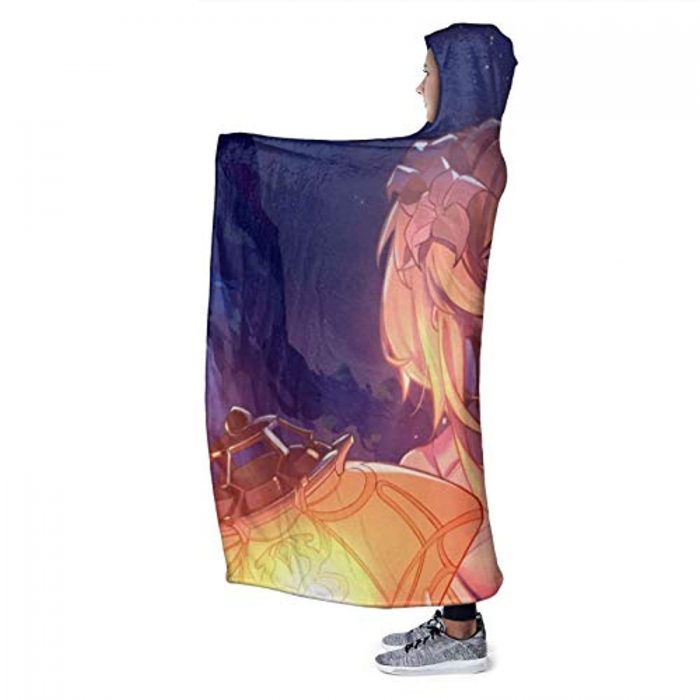 genshin impact hooded blanket cozy thick hooded blanket 49 - Genshin Impact Store