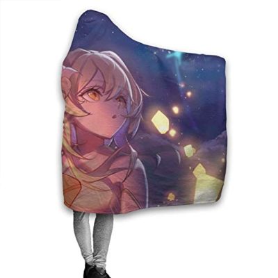 genshin impact hooded blanket cozy thick hooded blanket 52 - Genshin Impact Store