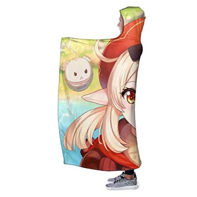 genshin impact hooded blanket klee cozy thick hooded blanket 3 - Genshin Impact Store