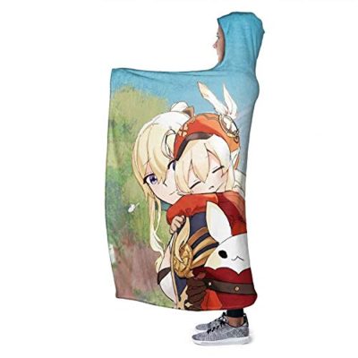 genshin impact hooded blanket klee cozy thick hooded blanket 9 - Genshin Impact Store