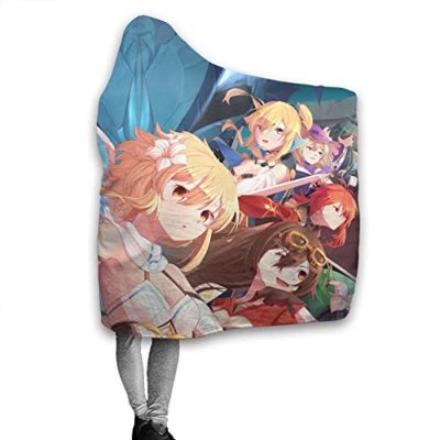 genshin impact hooded blanket lisa kaeya jean amber cozy thick hooded bl 20 - Genshin Impact Store