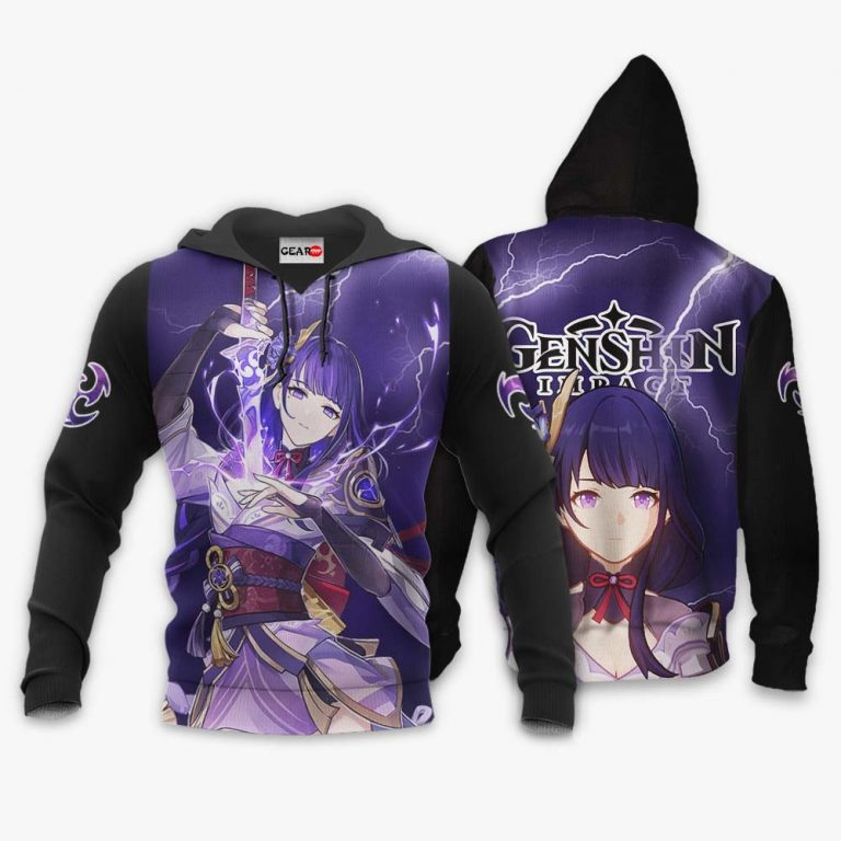 Raiden Shogun Hoodie Genshin Impact Store 