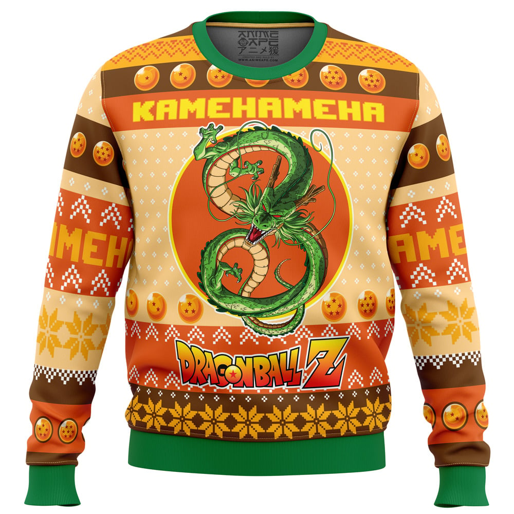 Kamehameha Dragon Ball Z Ugly Christmas Sweater