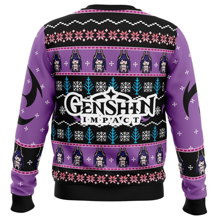 Raiden Sweater back - Genshin Impact Store